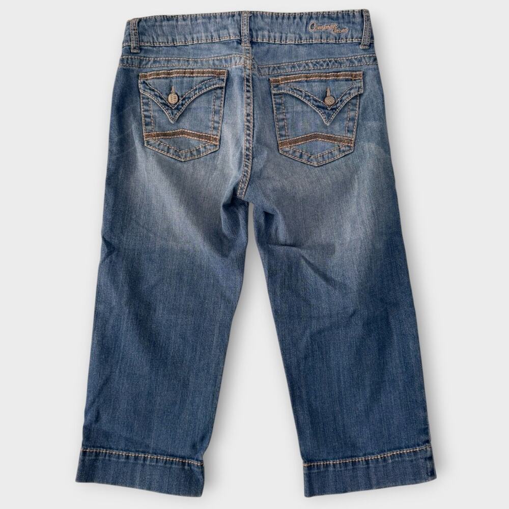 Common Jeans Size 6 Womens Blue Denim Capri Jeans